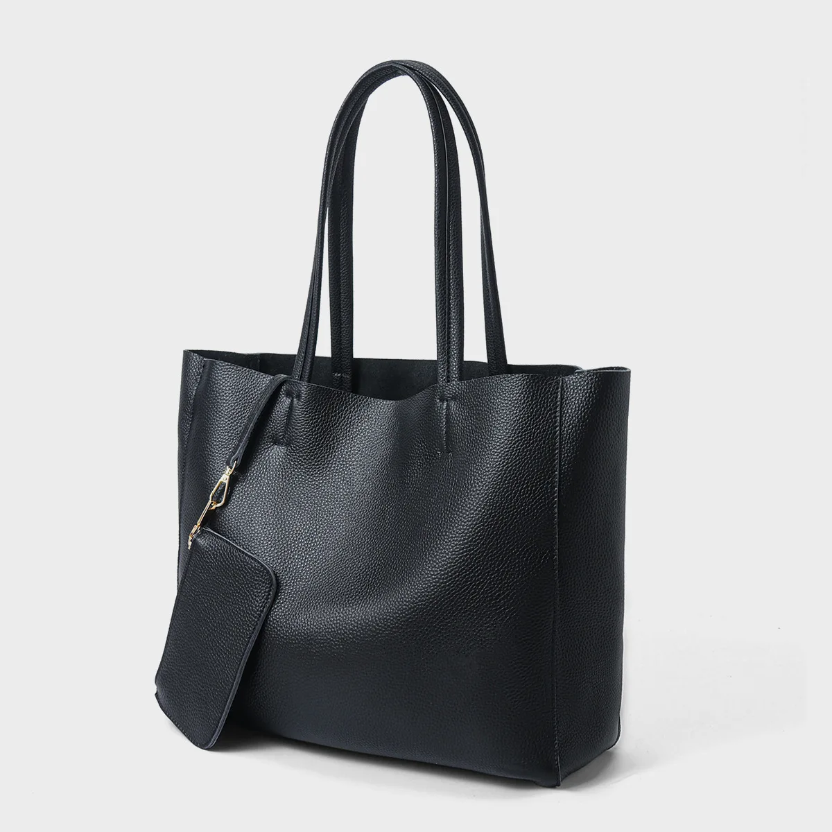 2025 New Women's Single Shoulder Top Layer Cowhide Handbag Simple Genuine Leather Large Capacity Commuter Tote Top-handle Bags