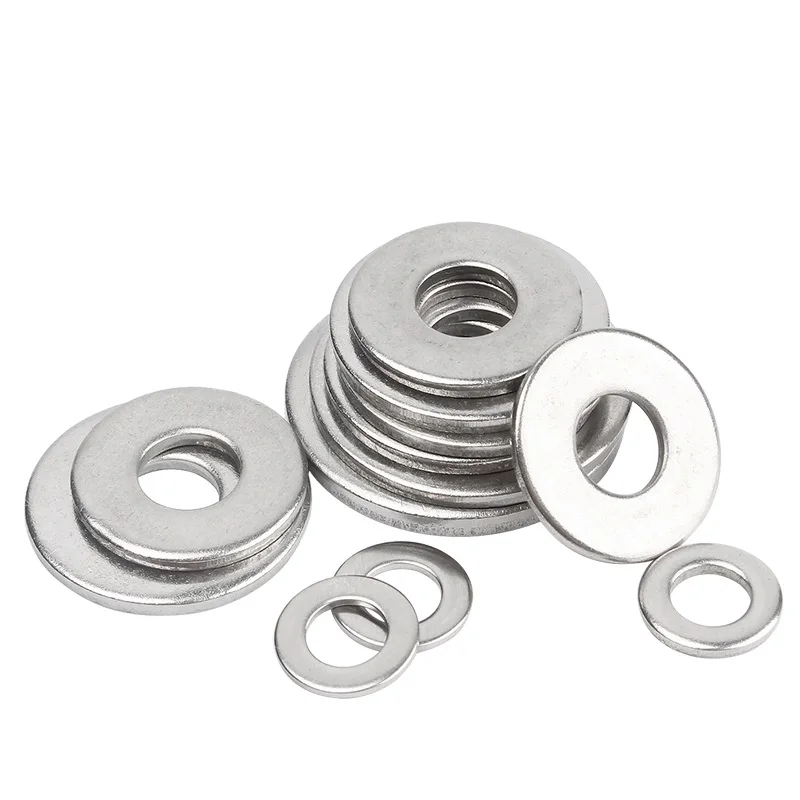 5000pcs M2x10x0.5mm 304 Stainless Steel Flat Washer