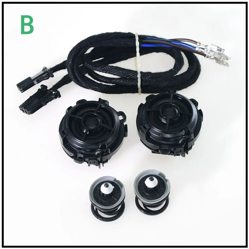 A.B Package Available Car Speaker Tweeter With Harness Is Suitable For Volkswagen Audi Skoda 5C6035412A 5C6035 412 A