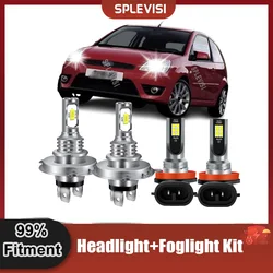 Car LED Headlight Headlmap H4 Hi Low Beam H11 Foglamp For Ford Focus MK1 2001-2004 Fiesta MK5 1999-2008 Fiesta MK6 2002-2009