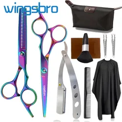6.5 Inch Hairdressing Scissors Set, Professional Hair Cutting Scissors Thinning Shears, Hair Cutting Styling Accessories Tools