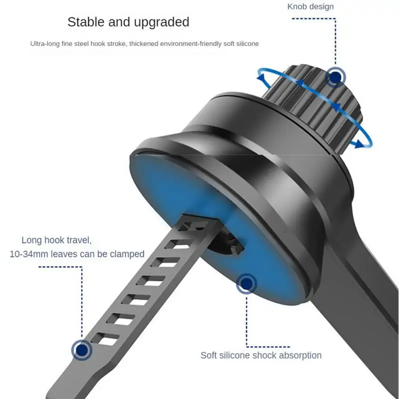 자동차 공기 배출구 익스텐션 후크, 휴대폰 또는 마그네틱 거치대 적합, 360 도 회전, 신제품