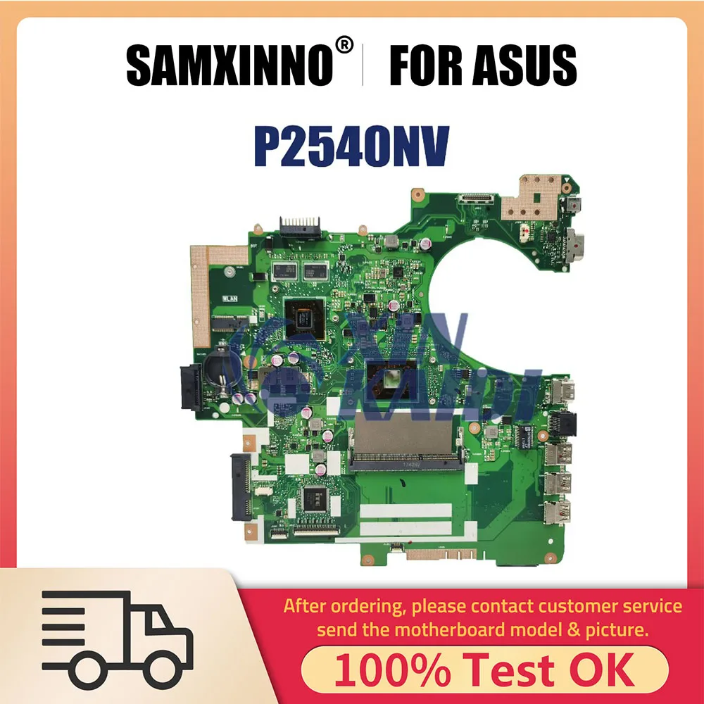 

Notebook Mainboard For Asus P2540NV P2540 P2540NV P2540N Laptop Motherboard with N3450 N4200 CPU GT920MX-V2G GPU Systemboard