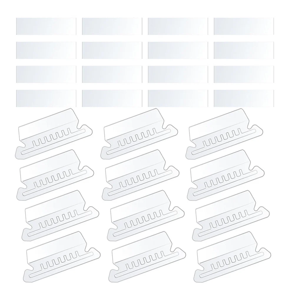 

1 set Folder Tabs Detachable Pvc Classification Index Tab For Office Hotel Archives Document Organizer Hanging File Folder Tabs