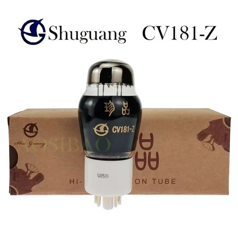 Shuguang CV181-Z CV181Z Vacuum Tube Replace 6SN7 CV181T  6N8P 6H8C ECC32 CV181 HIFI Audio Valve Electronic tube Amp DIY Matched