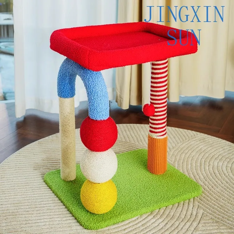 Cat's nest tree integrated scratching column small does not occupy sisal