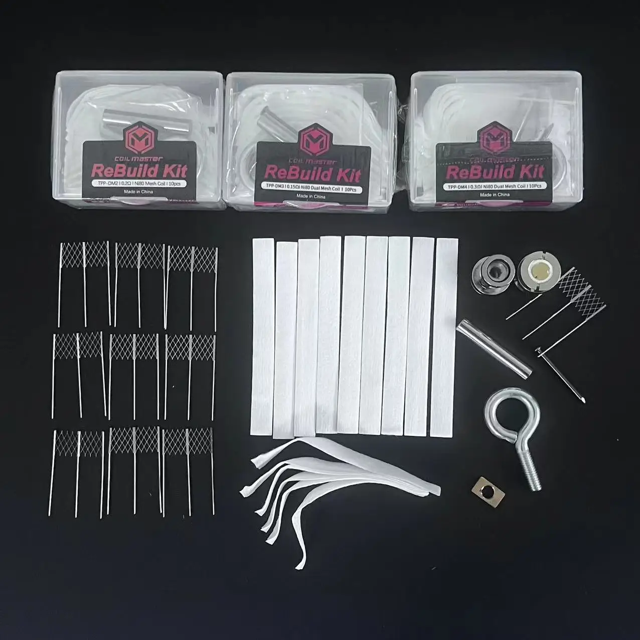 DIY Rebuild Coil Kit TPP DM2 0.2ohm DM3 0.15ohm DM4 0.3ohm Coil For Drag 3/Drag X Plus/Drag S Pro/Argus GT II