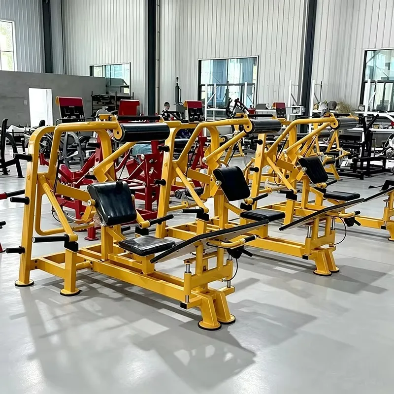 Professional Plate Loaded Hip Training Gym Machine Commercial Hip Trust Strength Exercise Equipment