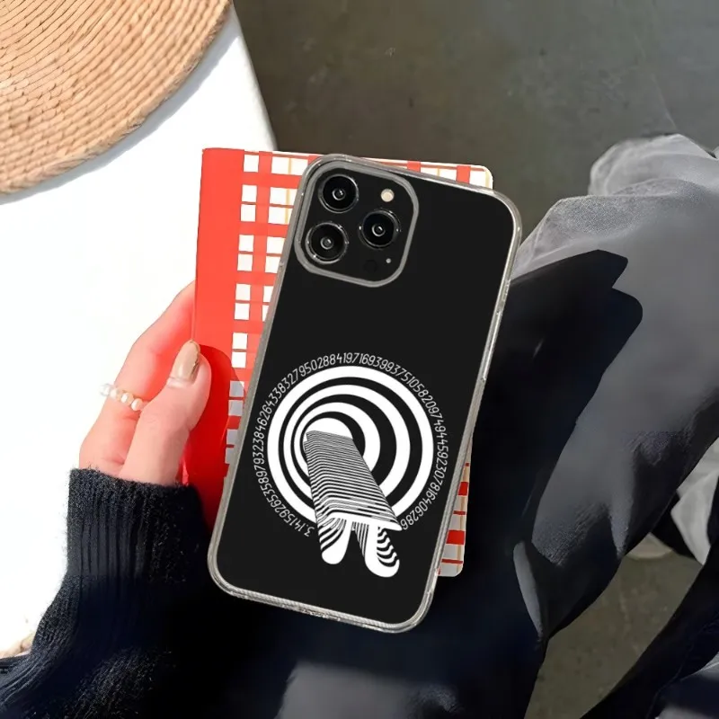 حافظة هاتف شفافة من السيليكون لهاتف آيفون ، ماث ، فورمولا ، بي ، 15 ، 14 ، 13 ، 12 برو ، Mini ، 11 ، Max ، Xr ، X ، Xs ، 7 ، 8 Plus #6