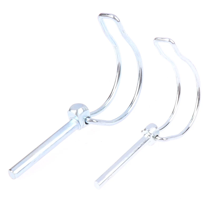 ダブルラインロックとフッククリップ付きの安全ピン,ハードフック,自転車カーローリングボート,dピン,m4.5,m6,m8,m10,ハードウェア,スプリング