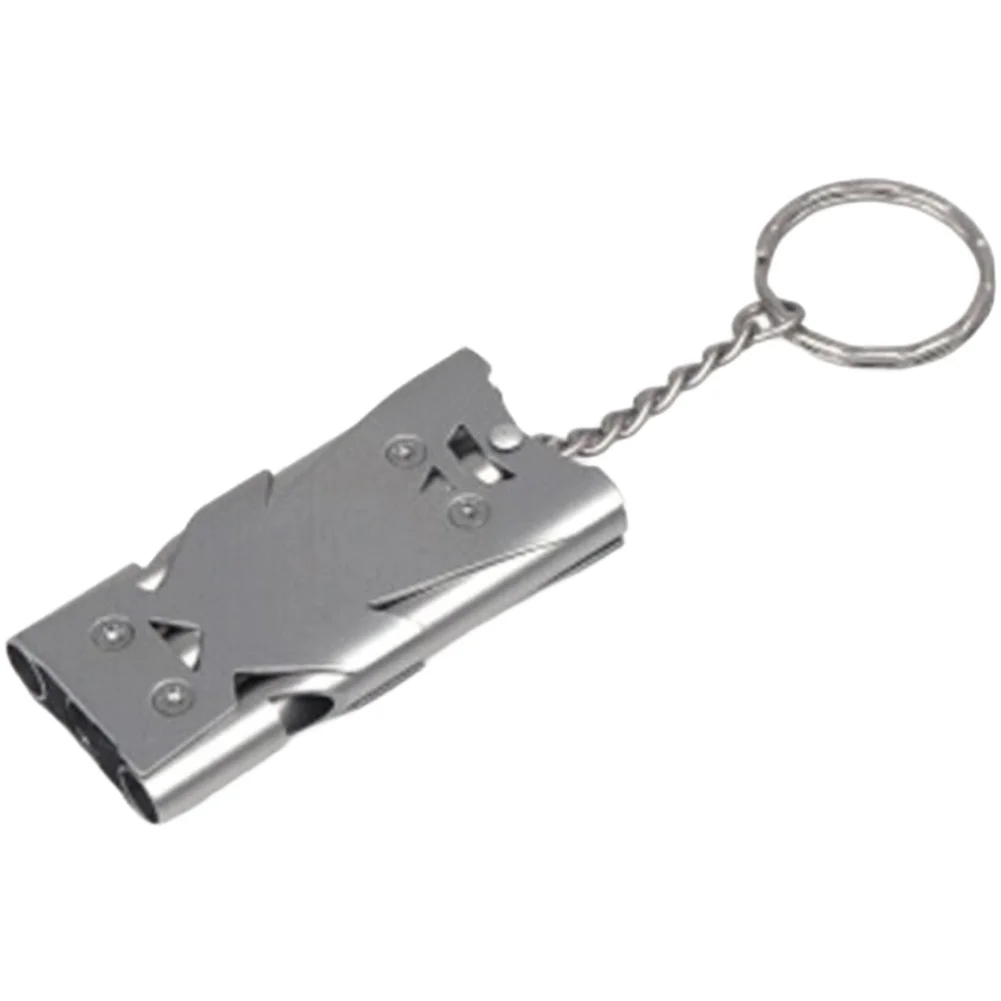 Survival Whistle Camping Safety Alarm 3-Tube Survival Whistle Enlarged Tube Diameter Lightweight Portable For Cave Exploration