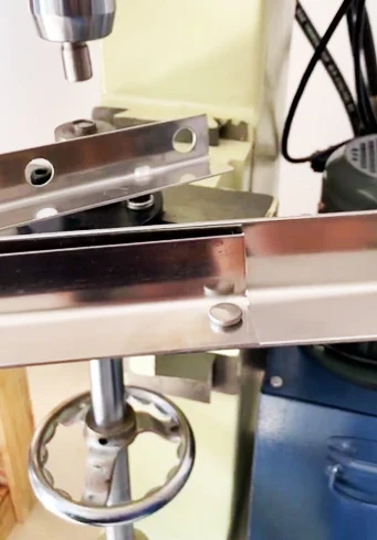 تجهيزات المطابخ الجرف الفرامل الأحذية المدارية آلة التثبيت الهيدروليكية للبيع #5