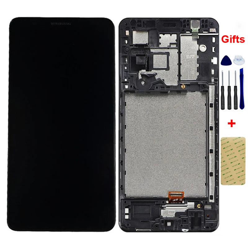 

For Samsung galaxy A01 CORE SM-A013G A013F A013G A013M/DS LCD Display Panel Matrix Touch Screen Digitizer Sensor Assembly Frame