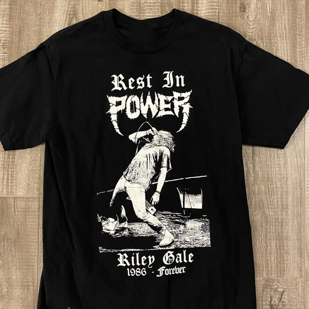 Riley Gale rest in Power Trip band T-shirt black Unisex S-5Xl 91