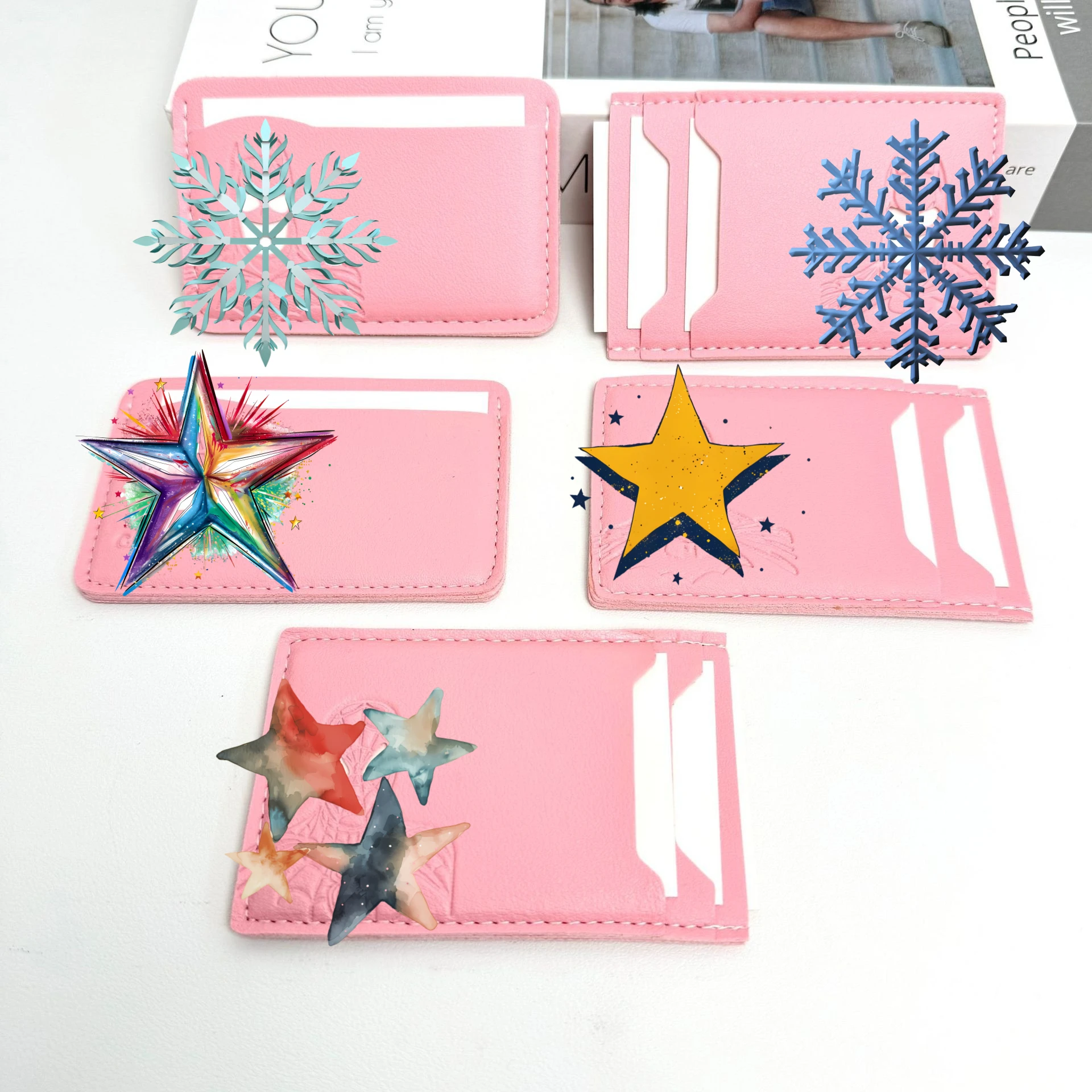 Superhero Anime ID Card Holder Leather Multiple Styles Personalized Mask Card Case Gift 2026