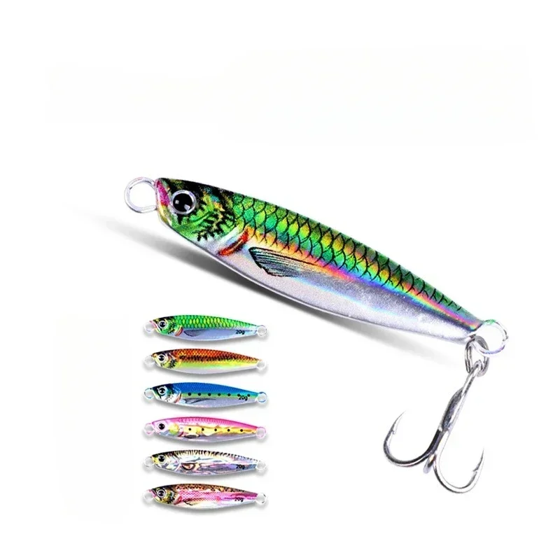 

Fishing Lures, Isca de Fundi ç ã o Longa, Isca Artificial Girando com Gancho, Equipamento de Pesca Colher, 30g, 40g, 60g, 80g,