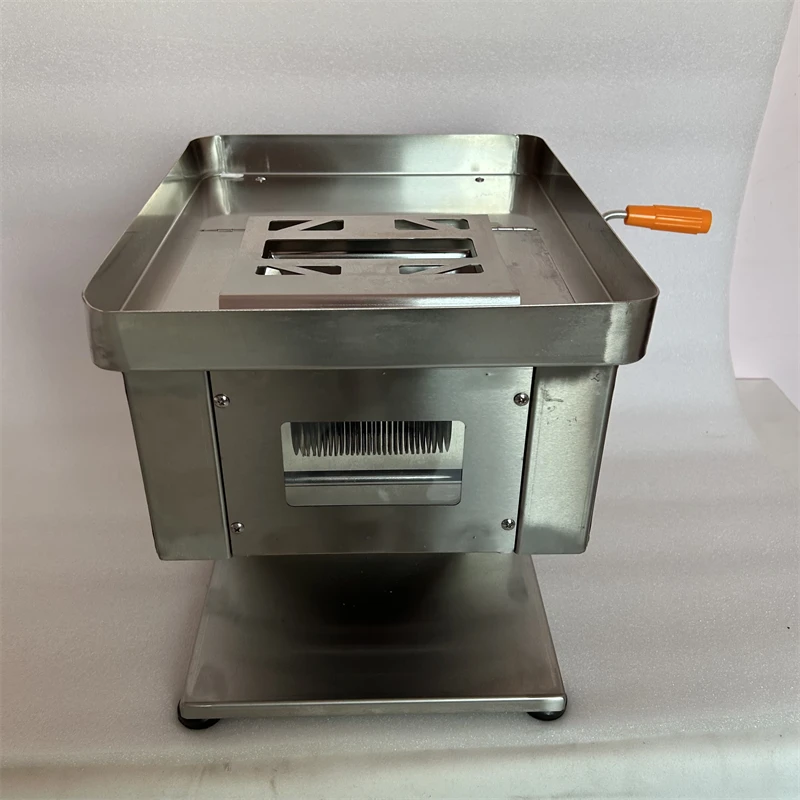 Automatic Adjustable Alloy Steel Chicken Breast Beef Tenderloin Slicer Machine High-Capacity New Condition for Meat Processing