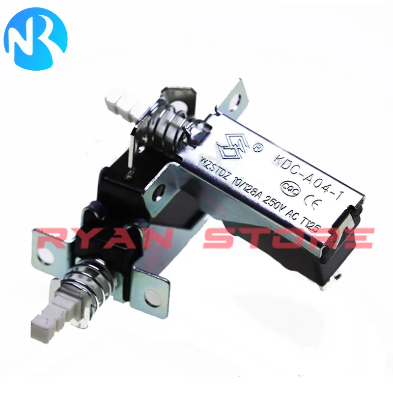 1Pcs 100% New High Quality 10A 250V AC SPST 2Pin Push Button Power Switch KDC-A04-1(88) KDC-A04-1 Since The lock KDC-A04