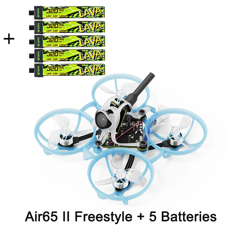 BETAFPV 2026 Air65 II ELRS 2.4G borstelloze Whoop Quadcopter Champion Racing Freestyle 1S RC Drone met LavaⅡ320mAh 1S95C batterij