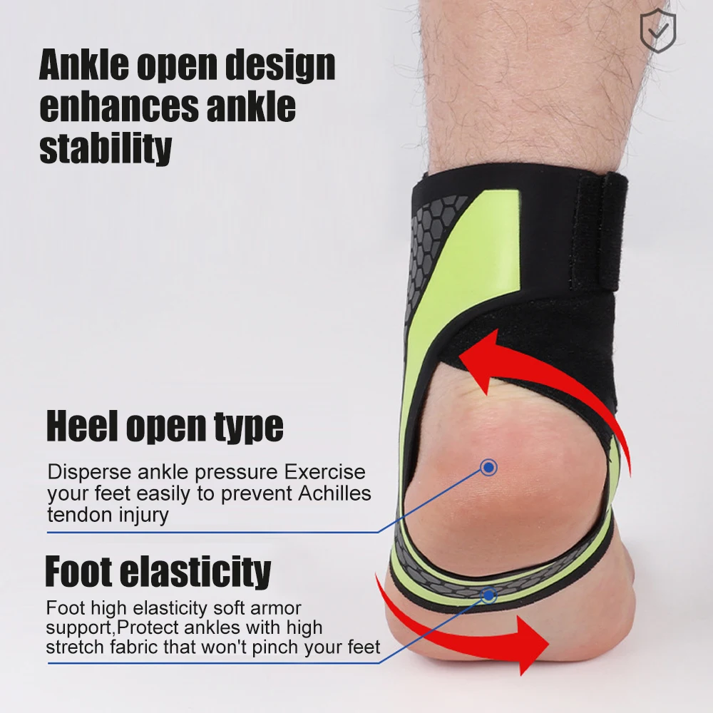 2PCS Ankle Brace & Elastic Supports for Men & Women,Ankle Support Ankle Compression Sleeve,Ankle Wrap Brace for Sprained Ankle