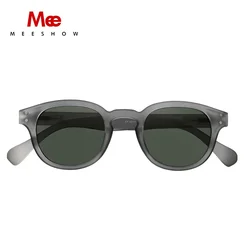 Meeshow-gafas de sol de estilo Retro para hombre y mujer, G15 UV400 lentes de protección, de calidad europea, 2024, 1513
