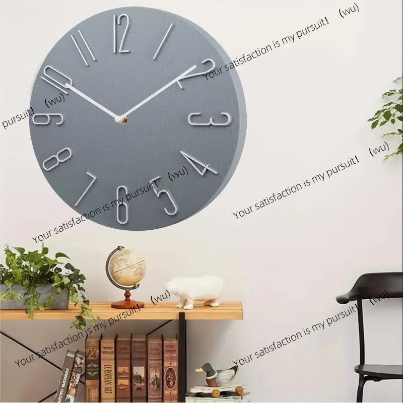 

Легкие роскошные современные минималистичные креативные настенные часы с ультратихим механизмом