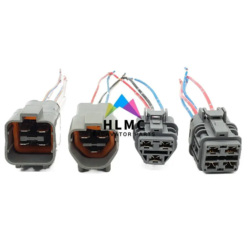 

Excavator is suitable for Komatsu PC120 200 240 300-5-6 throttle motor sensor plug wiring harness mating resistance to high temp