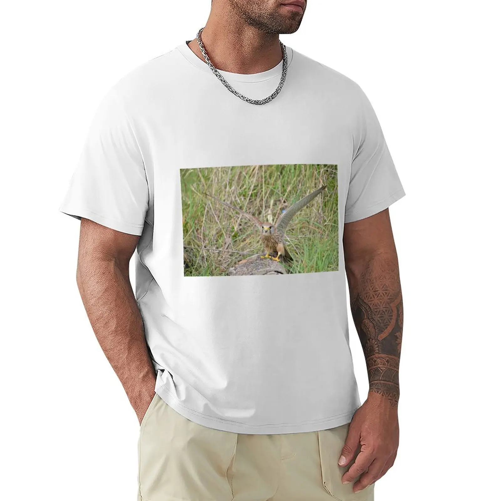 Kestrel Encounter T-shirt cute clothes Short sleeve tee summer tops mens cotton t shirts