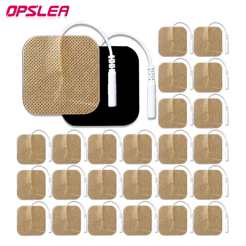 

50/100pcs Reusable Electrode Pads Gel Patch For Tens Acupuncture Physiotherapy Massager Nerve EMS Muscle Stimulator Electrodes