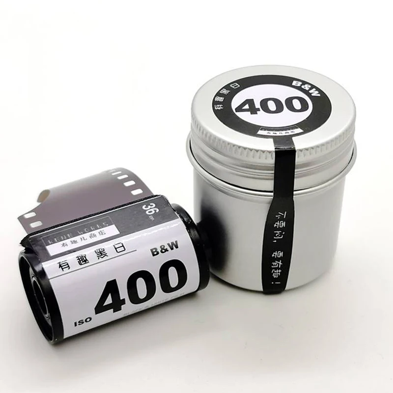 New  Interesting For ISO 400 135 Format  Professional Black and White Film  36 Exposure Per Roll