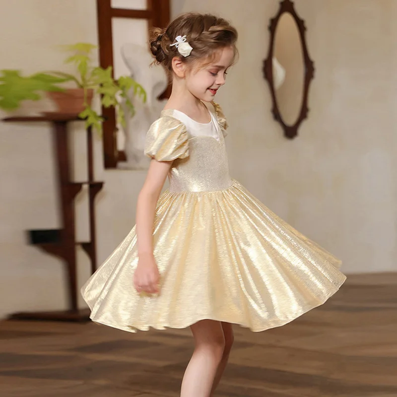 

Girls Evening Dress Children Elegant Birthday Gown Princess Wedding Party Vestidos Casual Costume Teenager Fashion Clothing
