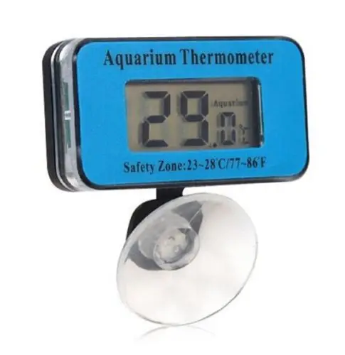 

Digital Temperature Meter Electronic Thermometer for Fish Tank Aquarium Large LCD Waterproof Underwater Pet Supplies