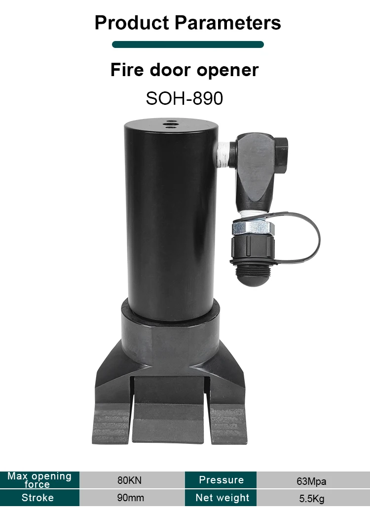 SOH-890 Hydraulic Toe Jack | Heavy-Duty Machine Lifting Claw Jack for Industrial Equipment Maintenance