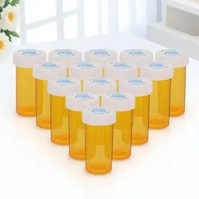 

25pcs Medicine Bottles Health Packaging Pill Organizer Travel Empty Medicine Carrier Portable Mini Container Protective