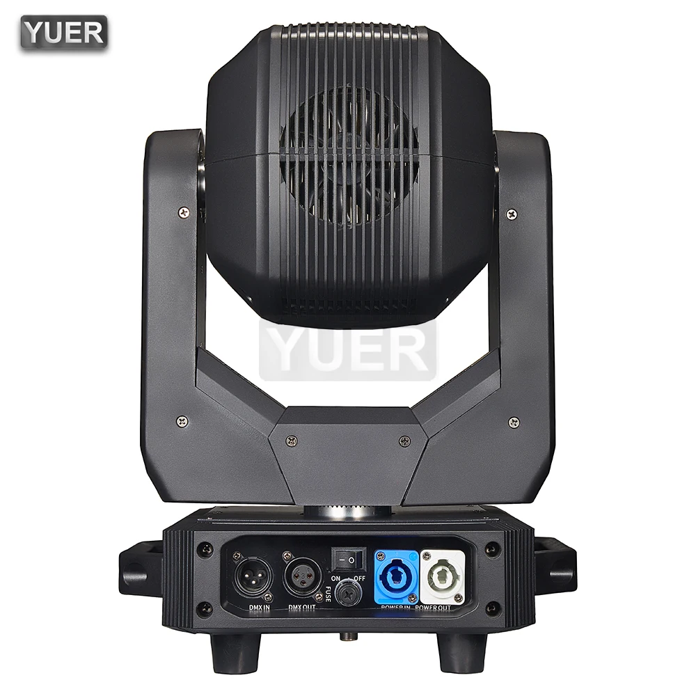 200W LED Moving Head Light Beam Spot Focus Atomization With Gobo 14 Pattern LED Ring High Brightness Stage Light Disco Nightclub