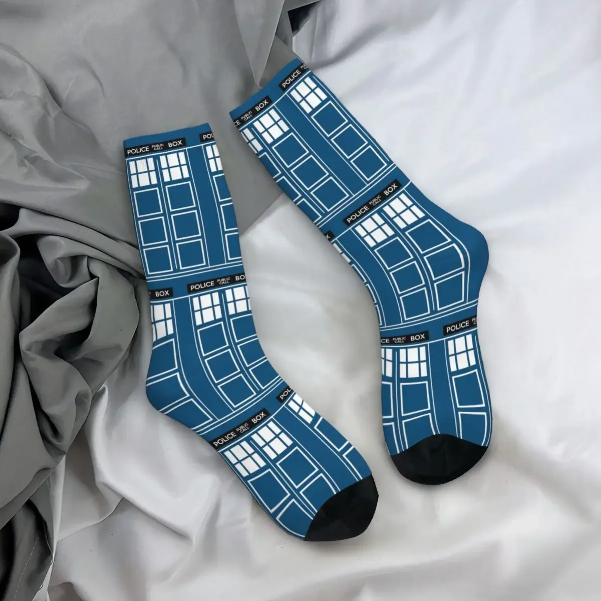 Policebox Socks Harajuku High Quality Stockings All Season Long Socks Accessories for Unisex Birthday Present