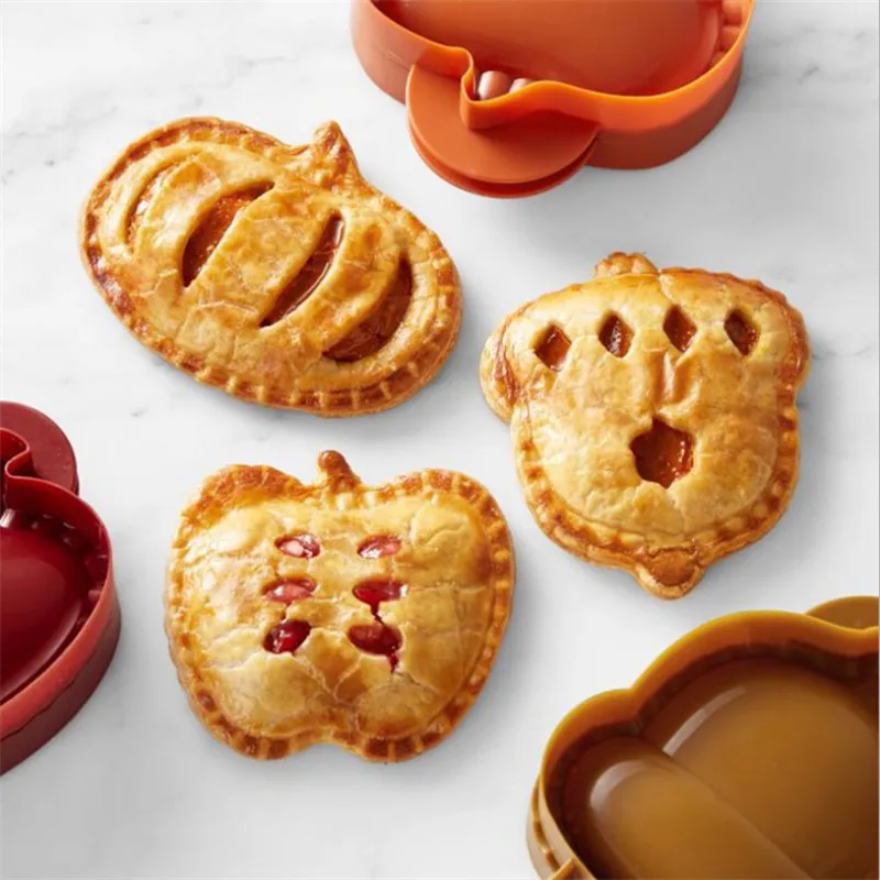 

For Festive Treats And Pastries Universal Hand Pie Molds Set Complete Baking Solution Tiny Dough Presser Pocket Pie Molds