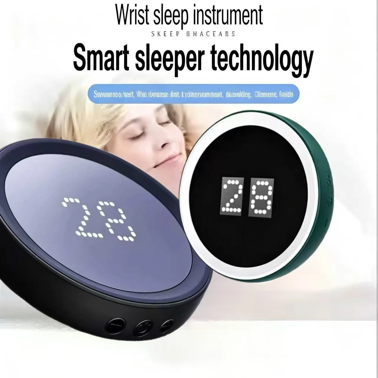 CES Microcurrent Vagus Nerve Stimulator Device for Anxiety Relief Depression Treatment Sleep Aid Insomnia Therapy