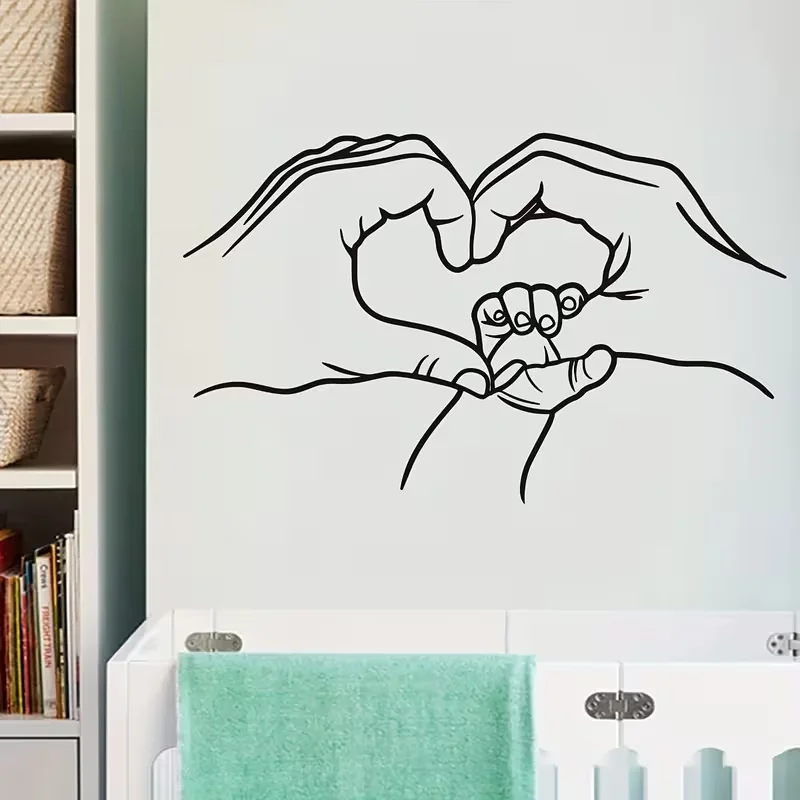 Self-Adhesive Removable Temporary Wallpaper Peel and Stick PVC Vinyl Panels - Modern Black Line Art Character & Figure Decals fo