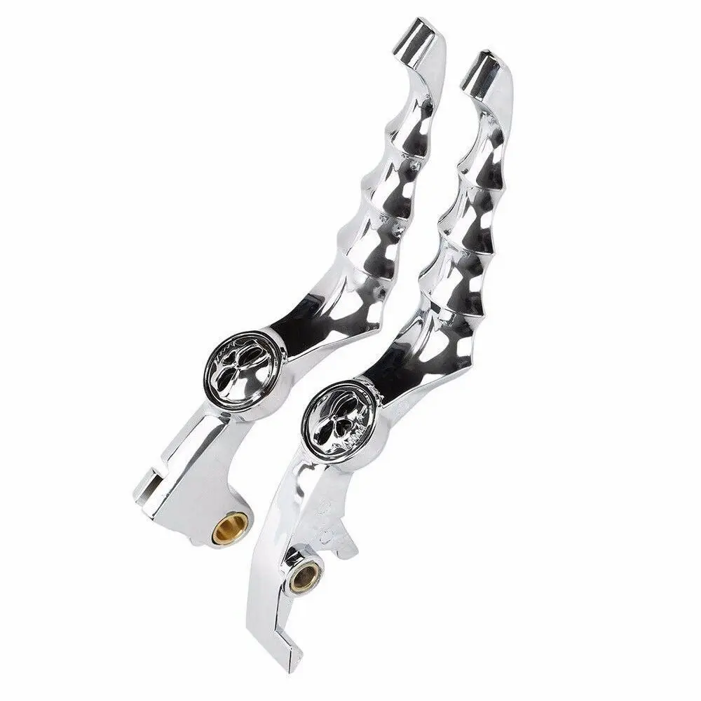 Motorcycle Skull Zombie Brake Clutch Levers for Honda Shadow Spirit Magna VT 600 750 1300 1100 CB VF VTX Cruiser Chopper