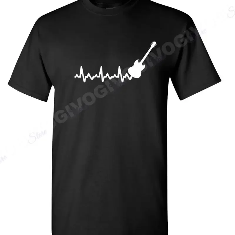 Guitar Life Line T Shirt Music Musician Best Friend s
