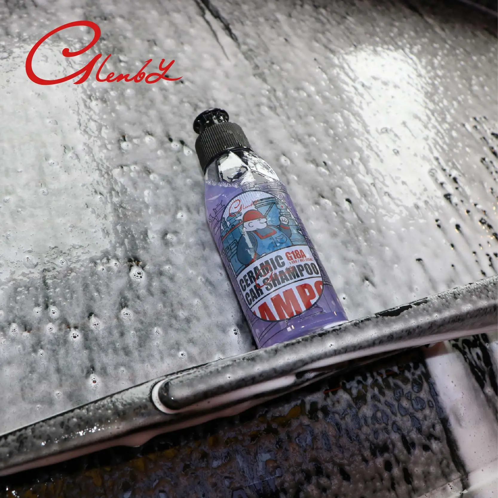 Glenby Crystal Car Wash and Wax Automatic Ceramic Coating and Car Wash Shampoo Car detailing paint protection