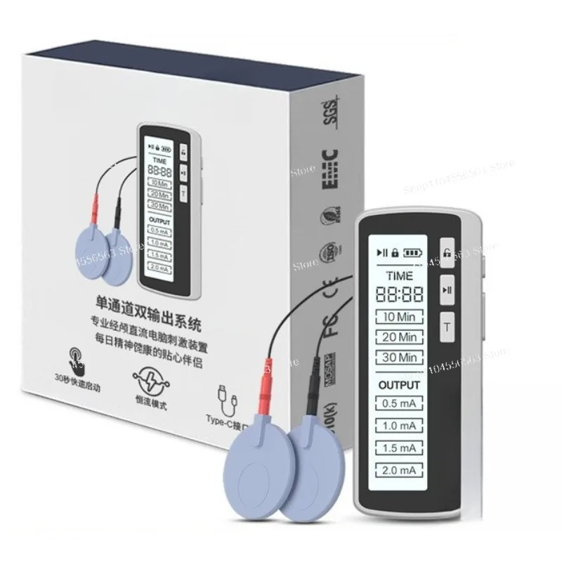 TDCS Transcranial Direct Current Stimulator OEM Custom Head Fatigue Relief Massager Head Pain Alleviation Therapy Device
