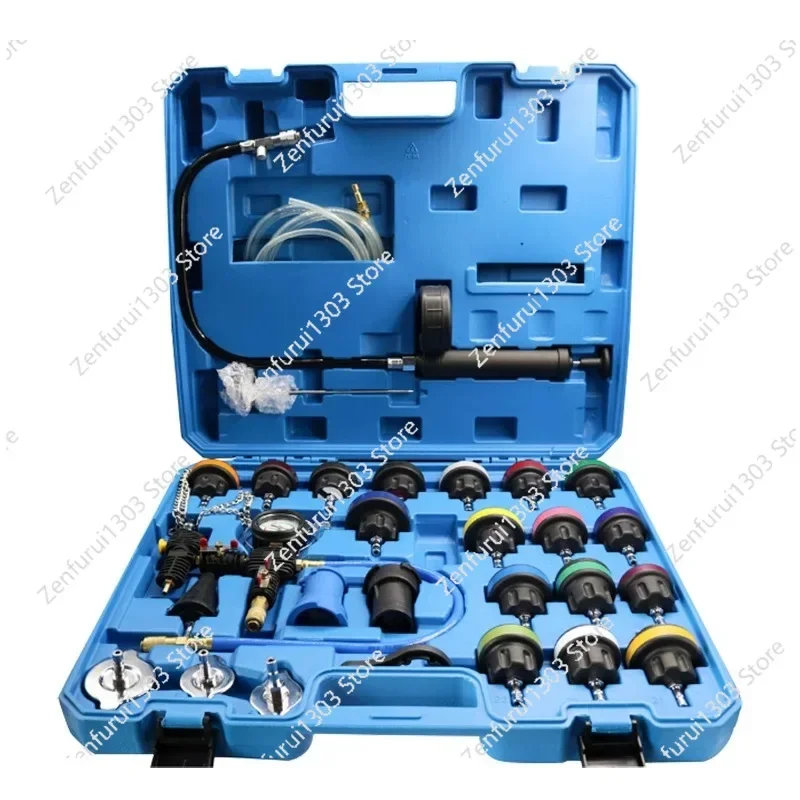 Universal Radiator Pressure Tester Set Vacuum Type Cooling System Test Water Tank Leak Detection Detector Tool