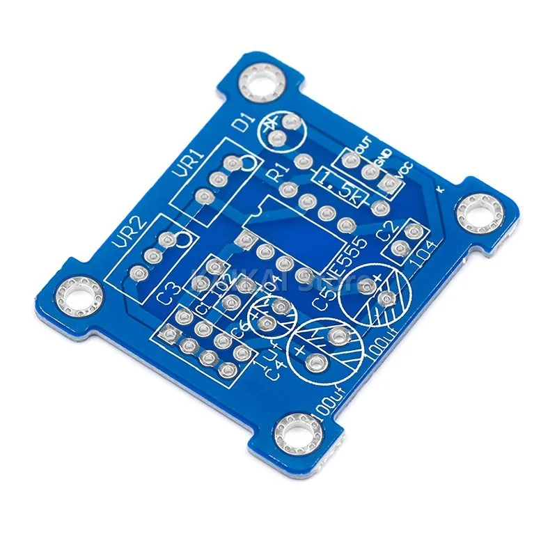 Adjustable NE555 Pulse Frequency Adjustable Module Duty Cycle Module Square Wave Signal Generator DIY Kit Board