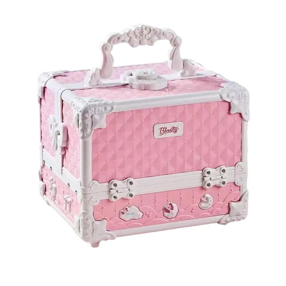 Kids Makeup Kit for Little Girls 49 Pcs Washable Makeup Kit Kids Real Girls Makeup Kit with Cosmetic Case ，Birthday Gifts