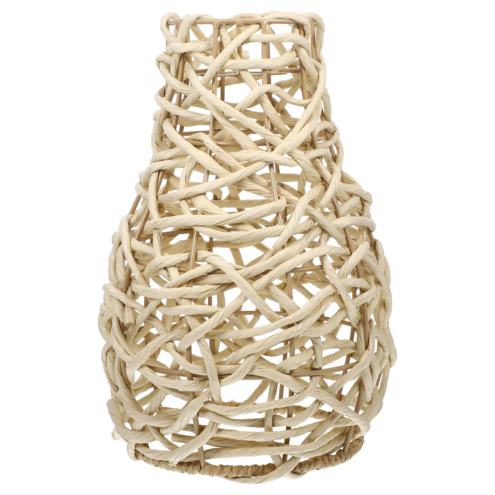 

Бумажный железный тканый абажур, люстра небольшого размера, подвесной светильник, замена домашнего отеля, бара, ресторана, светильник