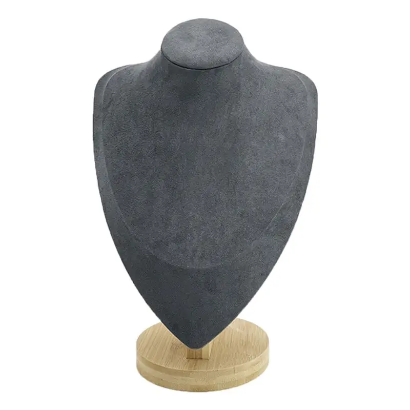 Mannequin Necklace Display Stand Holder Showcase for Jewellry Window Display