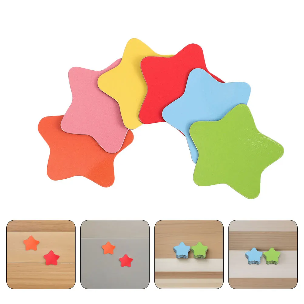 240 قطعة مغناطيس نجمة ملونة للفصل الدراسي مخطط مكافأة السبورة الجافة محو المجلس مقاطع مغناطيسية الزخرفية #1