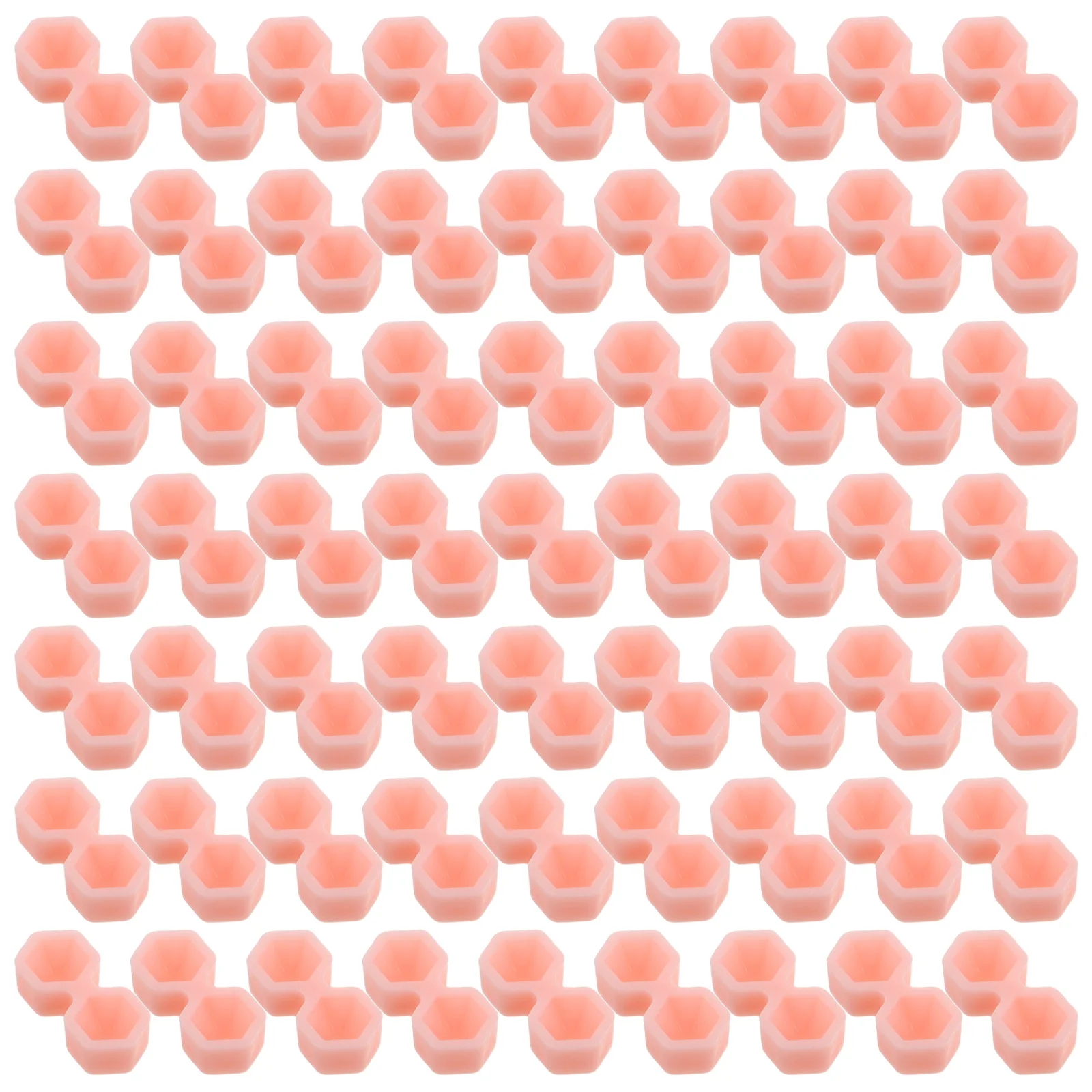 200 Stück Wimpernkleber-Becher, kegelförmiges Design, Doppelloch-Wimpernverlängerungszubehör, präzise Volumenkontrolle, Wimpernhalter für Profis